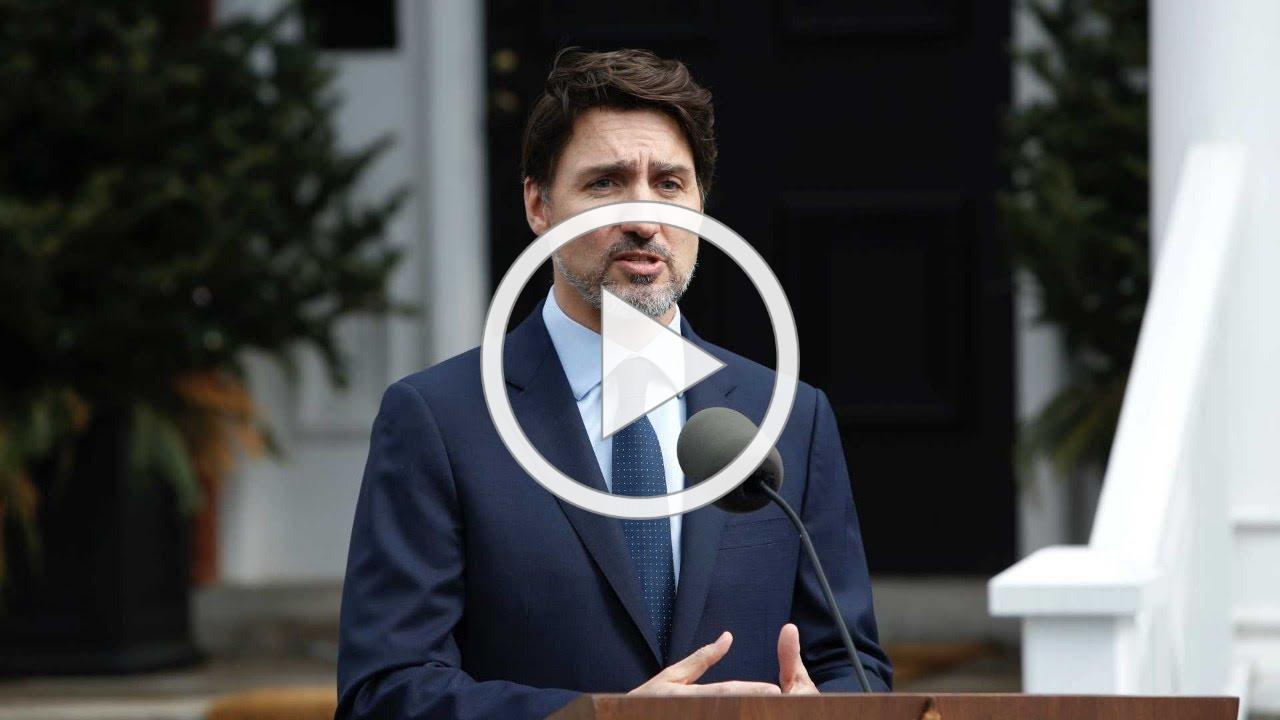 LIVE: Prime Minister of Canada Justin Trudeau delivers coronavirus update and further containment me