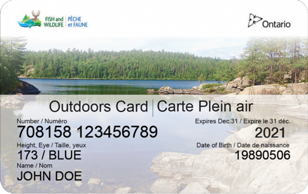 New Outdoors Card